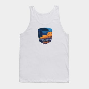 Grand Canyon National Park Abstract Emblem Tank Top